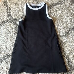 Black Sleeveless Mini Dress